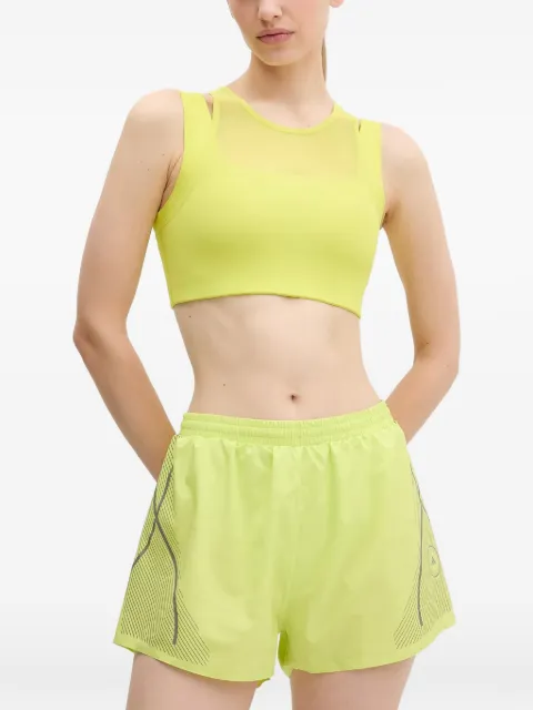 The North Face mesh-panelled sports bra