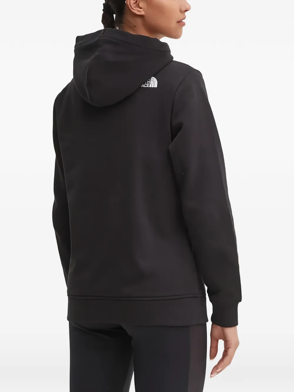 The North Face Hoodie met logoprint Zwart