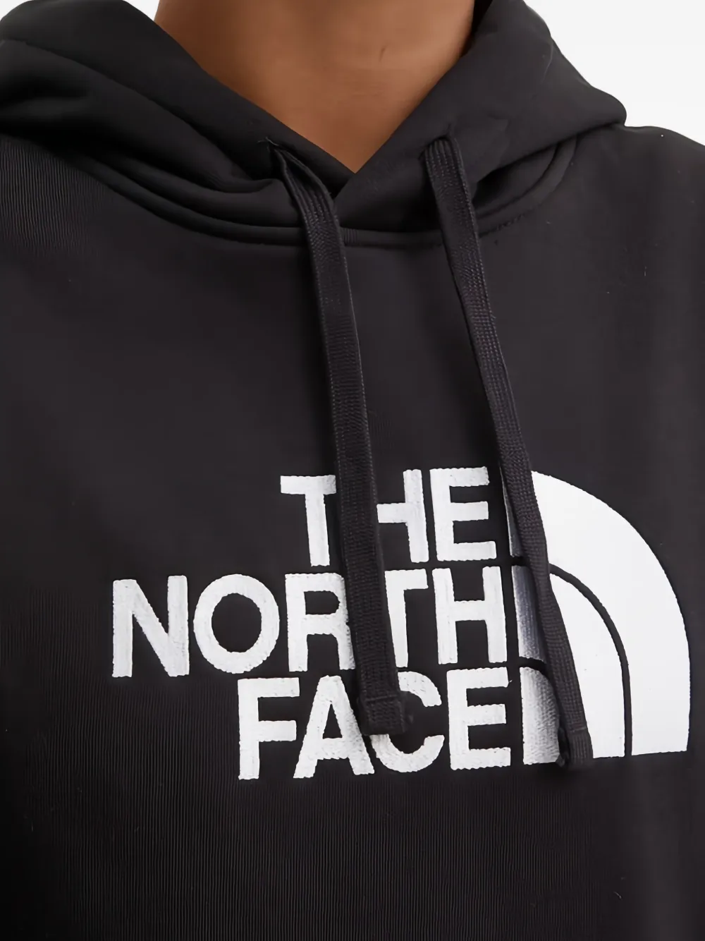 The North Face Hoodie met logoprint Zwart