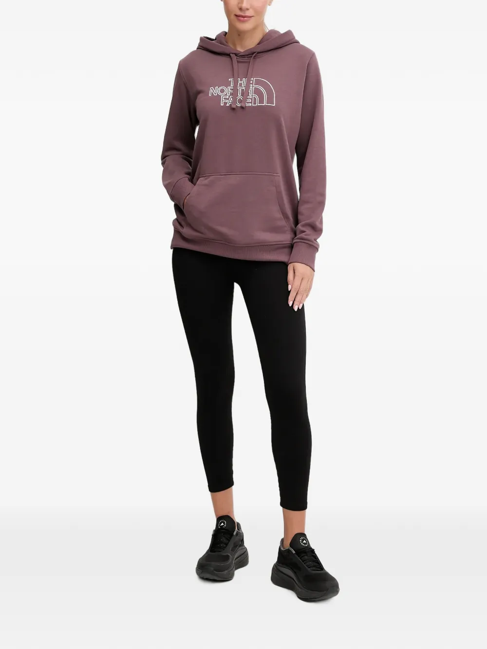 The North Face Drew Peak Light drawstring hoodie Paars
