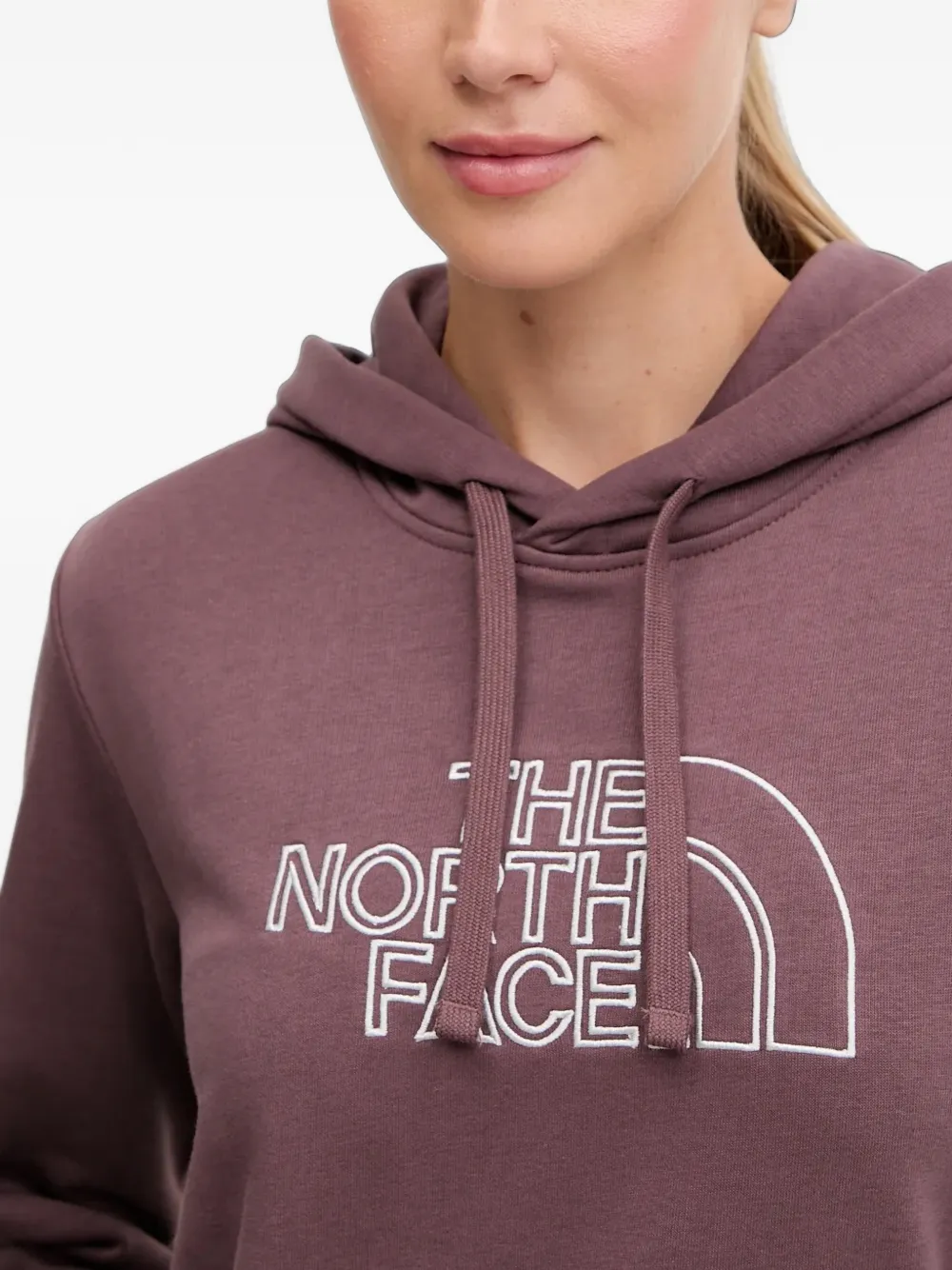 The North Face Drew Peak Light drawstring hoodie Paars