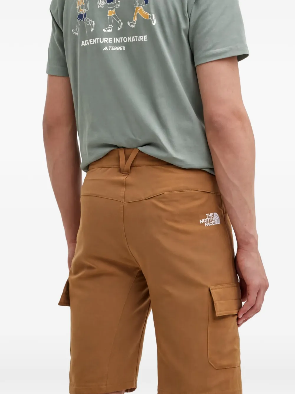 The North Face Horizon Outdoor shorts met cargo-zak Bruin