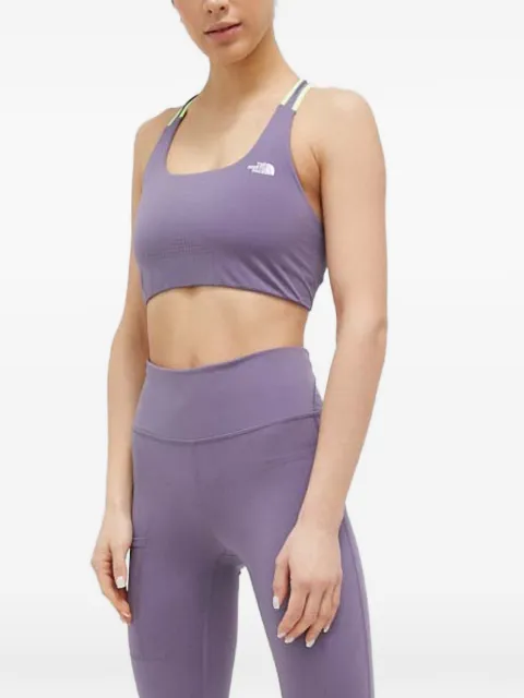 The North Face Movmynt logo-print racerback sports bra