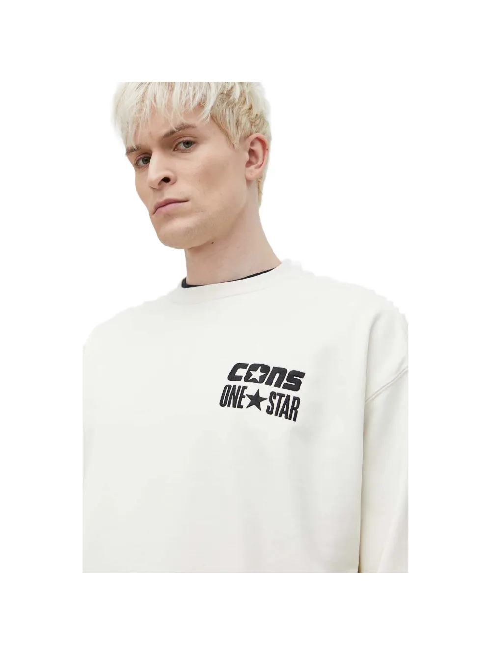 Converse One Star crew sweatshirt Beige