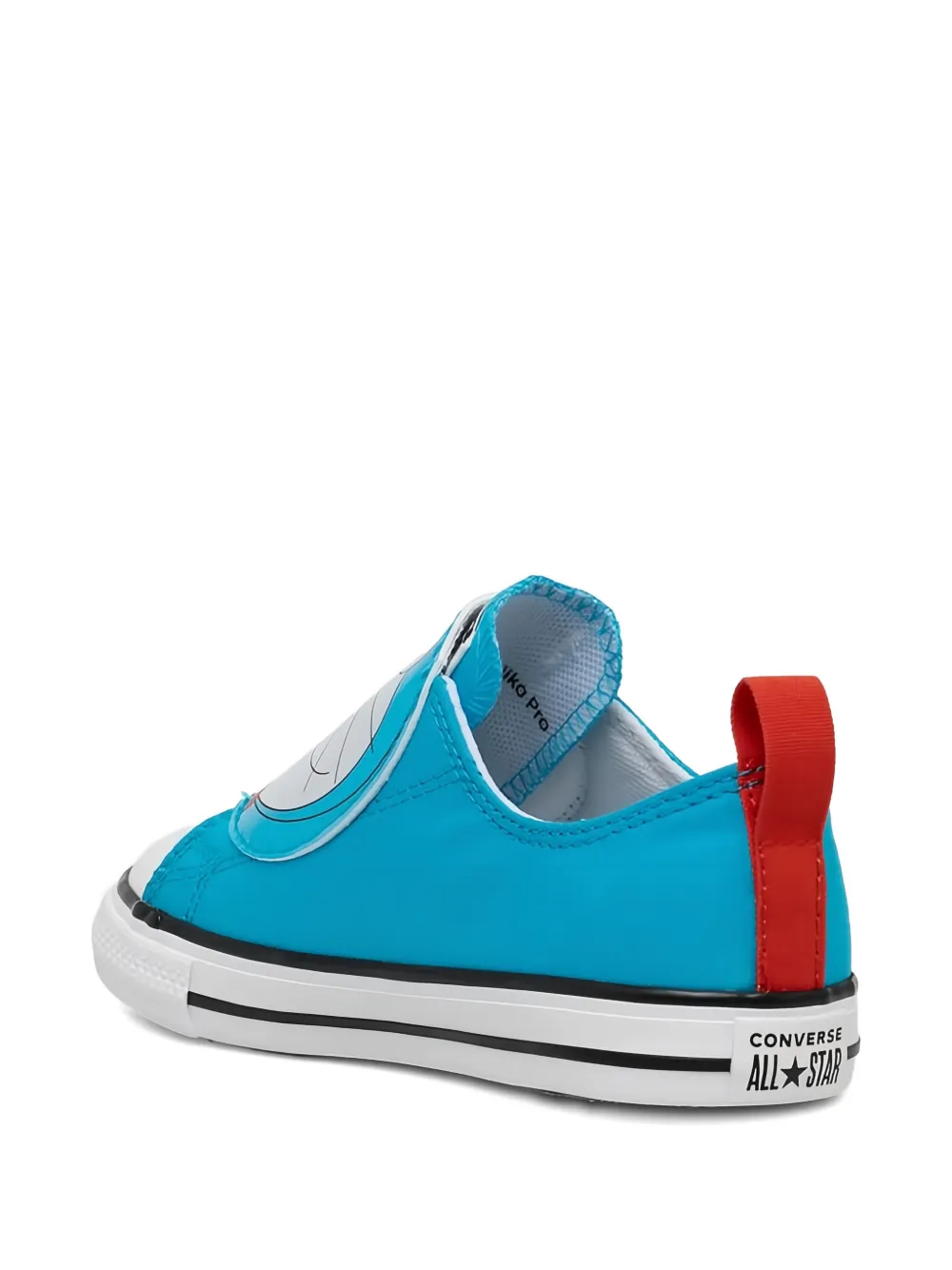 Converse Kids x Doraemon cartoon-appliqué sneakers Blauw