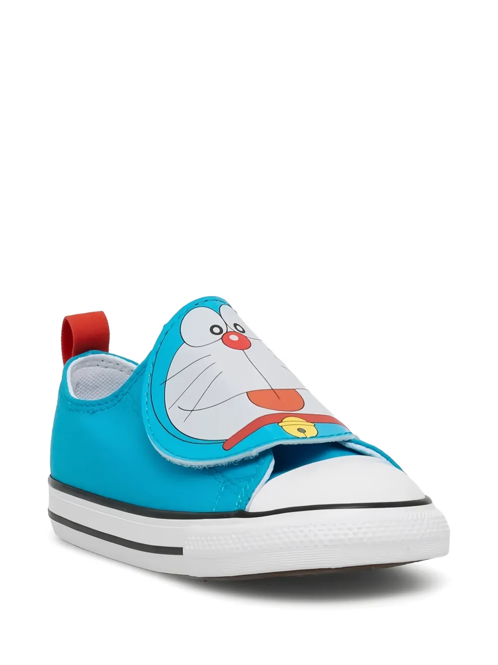 Converse Kids x Doraemon cartoon-appliqué sneakers Blauw