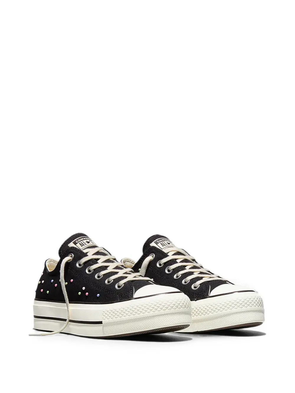 Converse Chuck Taylor All Star Lift Platform Mini Studs sneakers Zwart