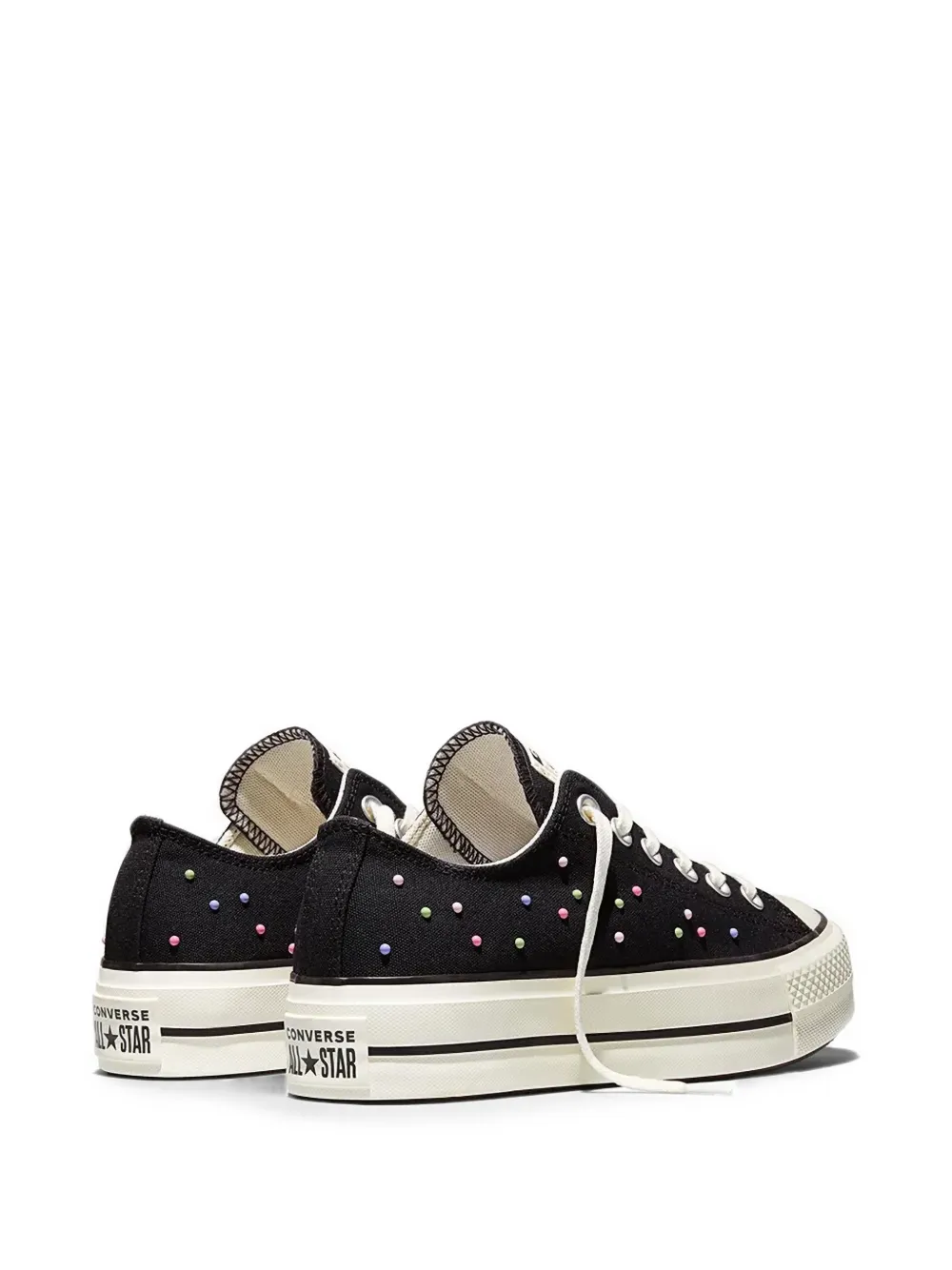 Converse Chuck Taylor All Star Lift Platform Mini Studs sneakers Zwart