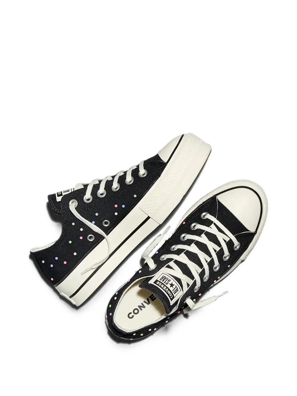 Converse Chuck Taylor All Star Lift Platform Mini Studs sneakers Zwart