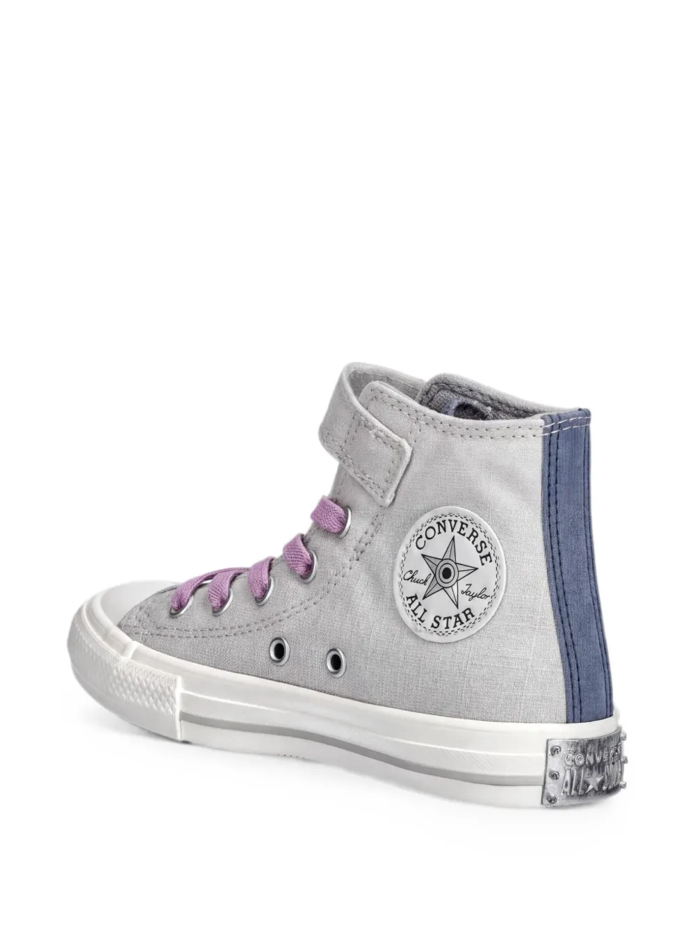 Converse Kids x Naruto Shippuden Sasuke Chuck Taylor All Star print sneakers Grijs