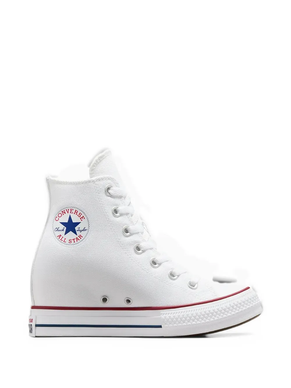 Converse Chuck Taylor All Star wedge plataform sneakers - Bianco