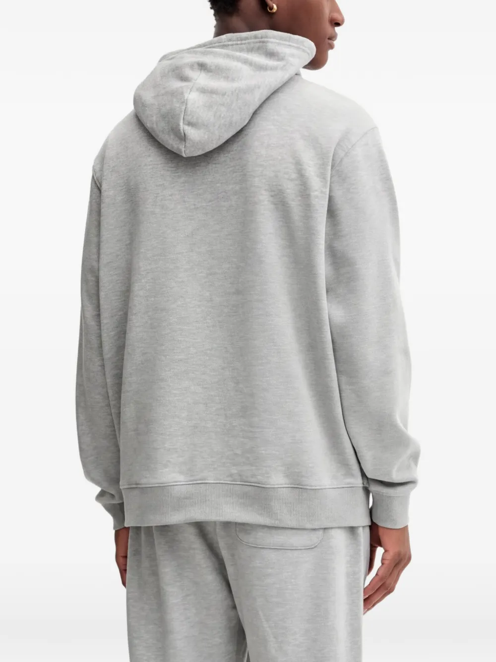 Converse Hoodie met trekkoord en grafische print Grijs