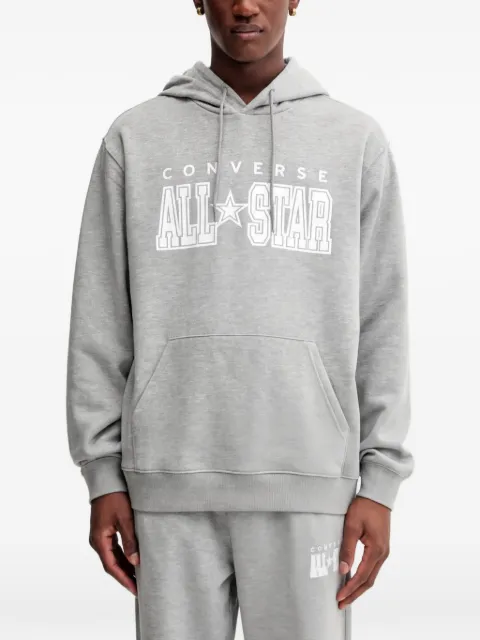 Converse drawstring graphic hoodie