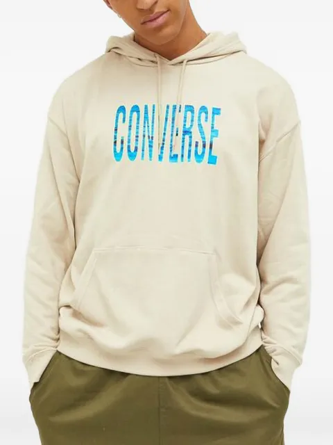 Converse logo-print hoodie 