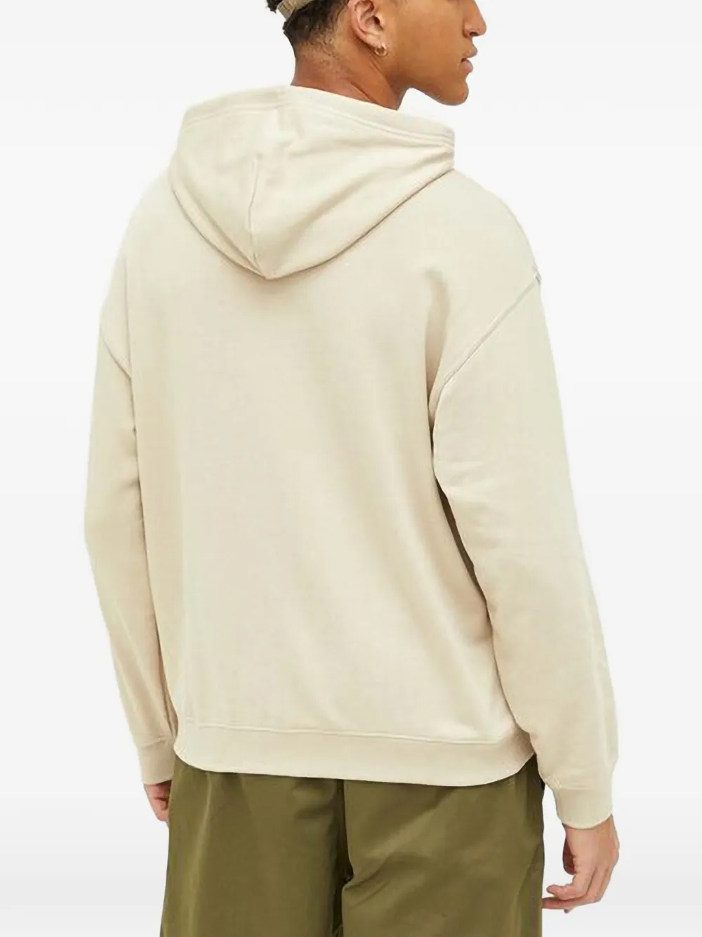 Converse Hoodie met logoprint Beige