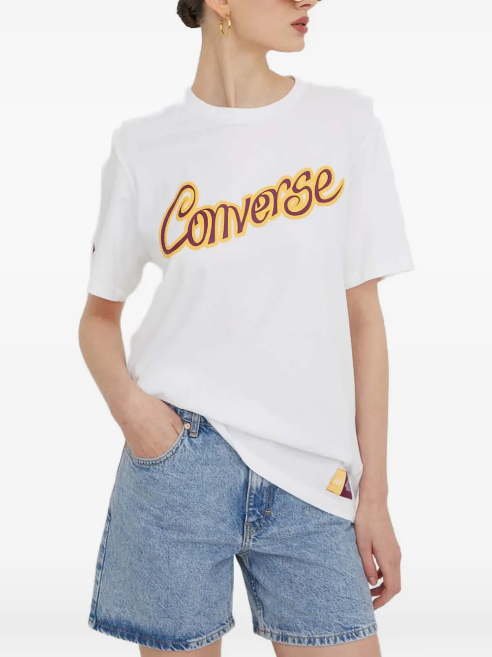 Converse x Wonka T-shirt Wit