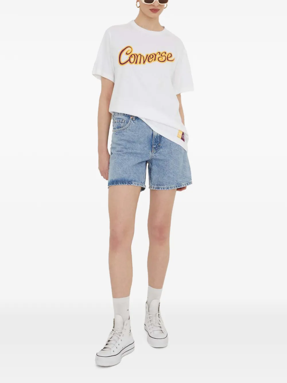 Converse x Wonka T-shirt Wit