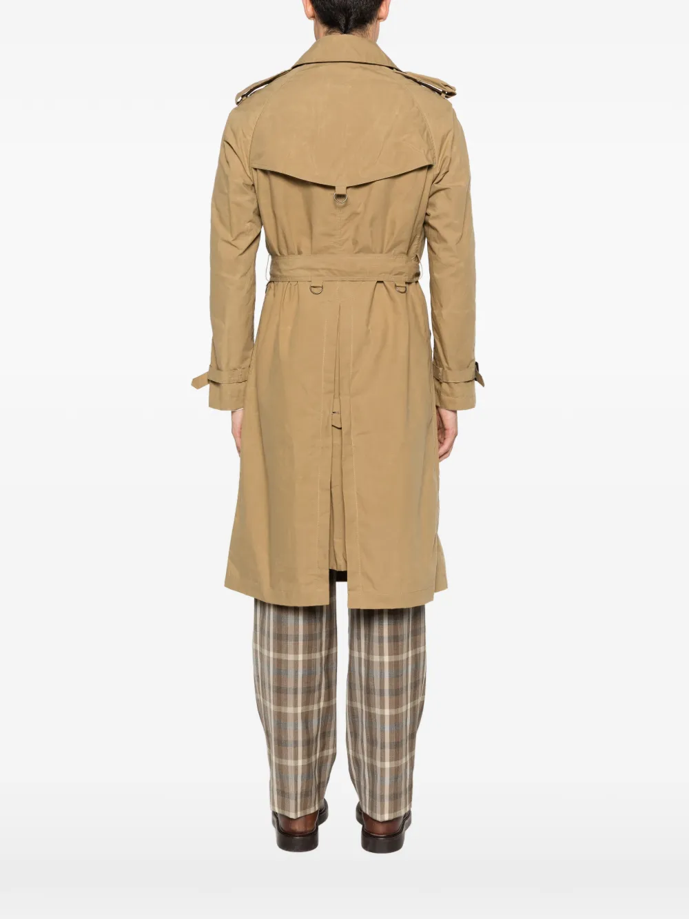 L'impermeabile Vasco trenchcoat met ceintuur Beige