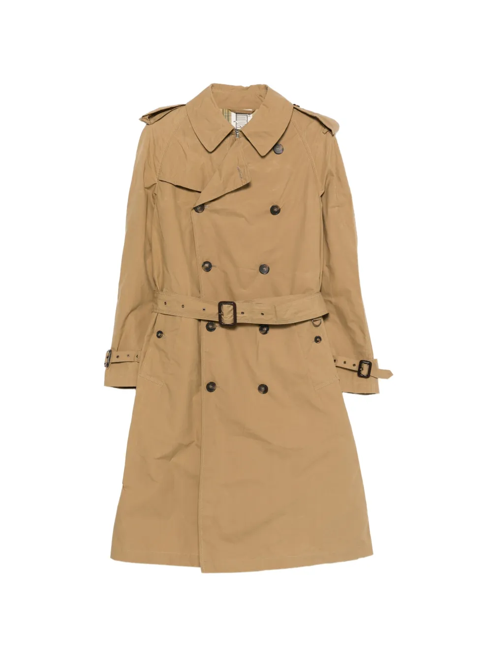 L'impermeabile Vasco belted trench - Toni neutri