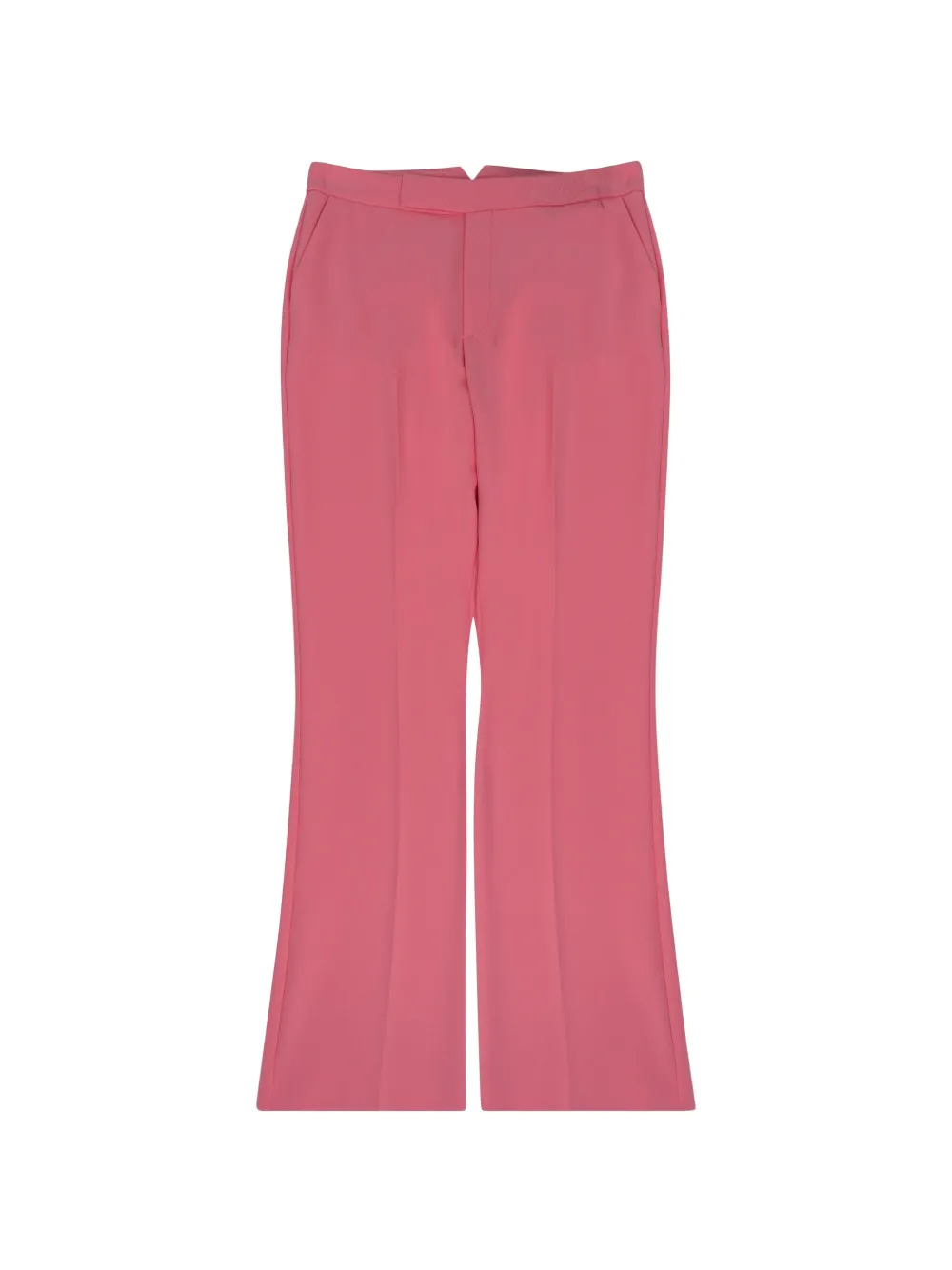 OSCAR The Collection pressed-crease flared trousers - Rosa