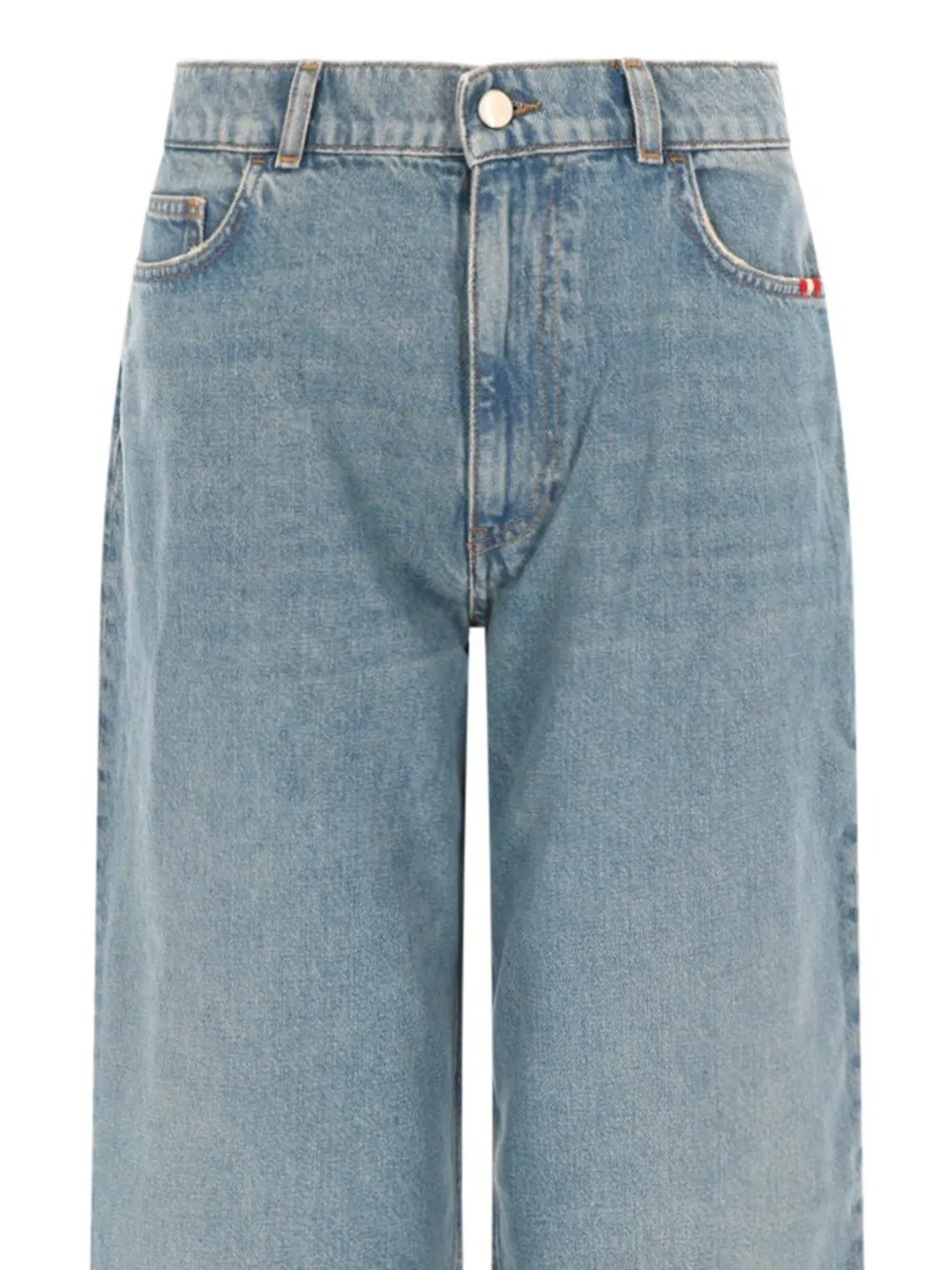  Amish Sandy Wide-leg Jeans - Blue 