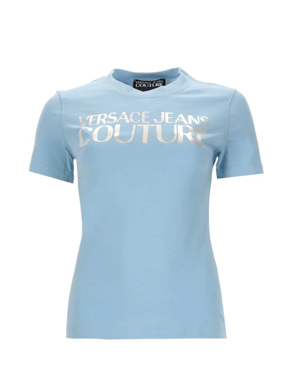 Versace Jeans Couture logo-print T-shirt - Blu