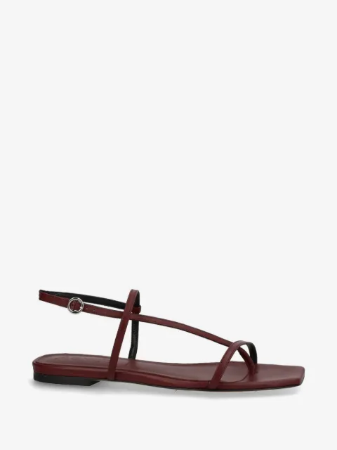 Aeyde leather flat sandals