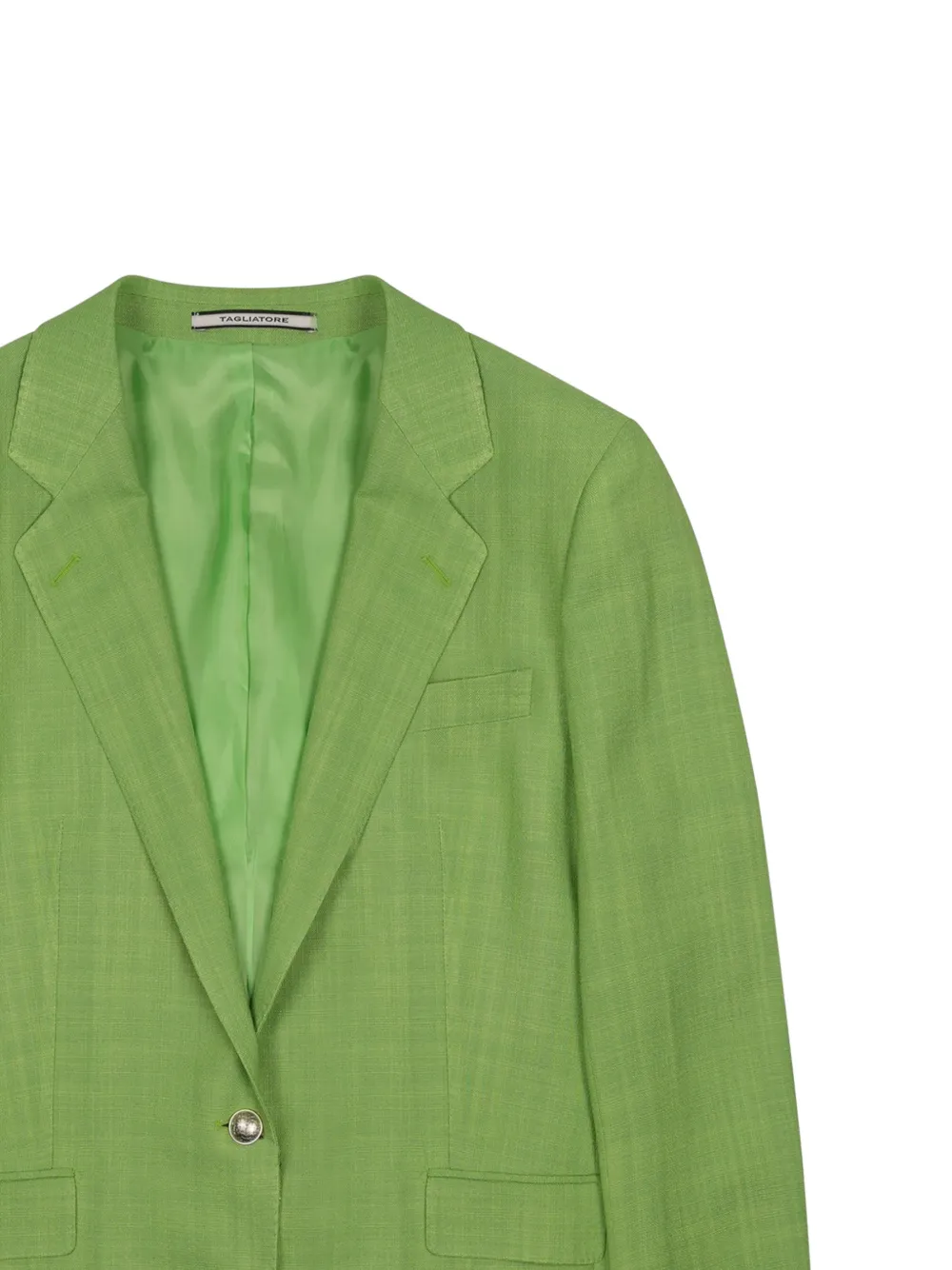 Tagliatore Blazer met enkele rij knopen Groen