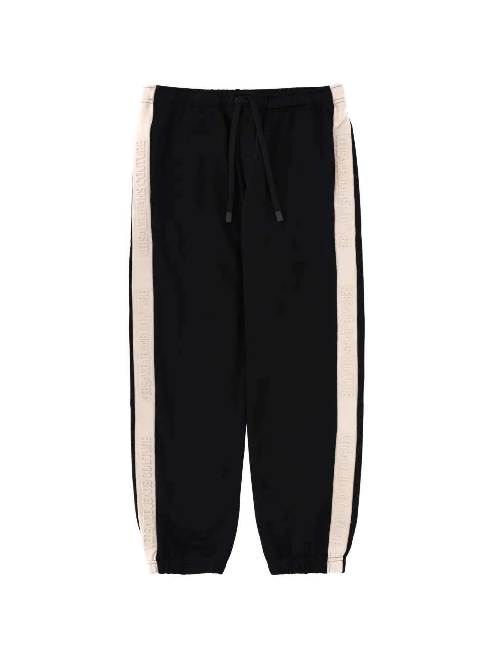 Versace Jeans Couture logo tape track pants - Nero