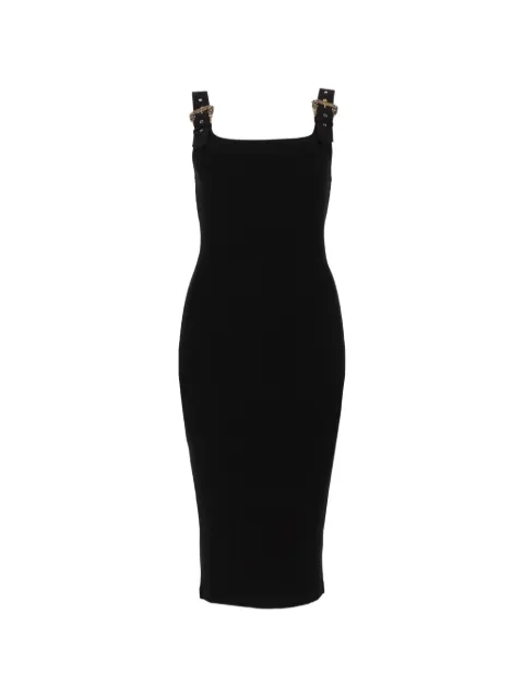 Versace Jeans Couture buckle strap dress