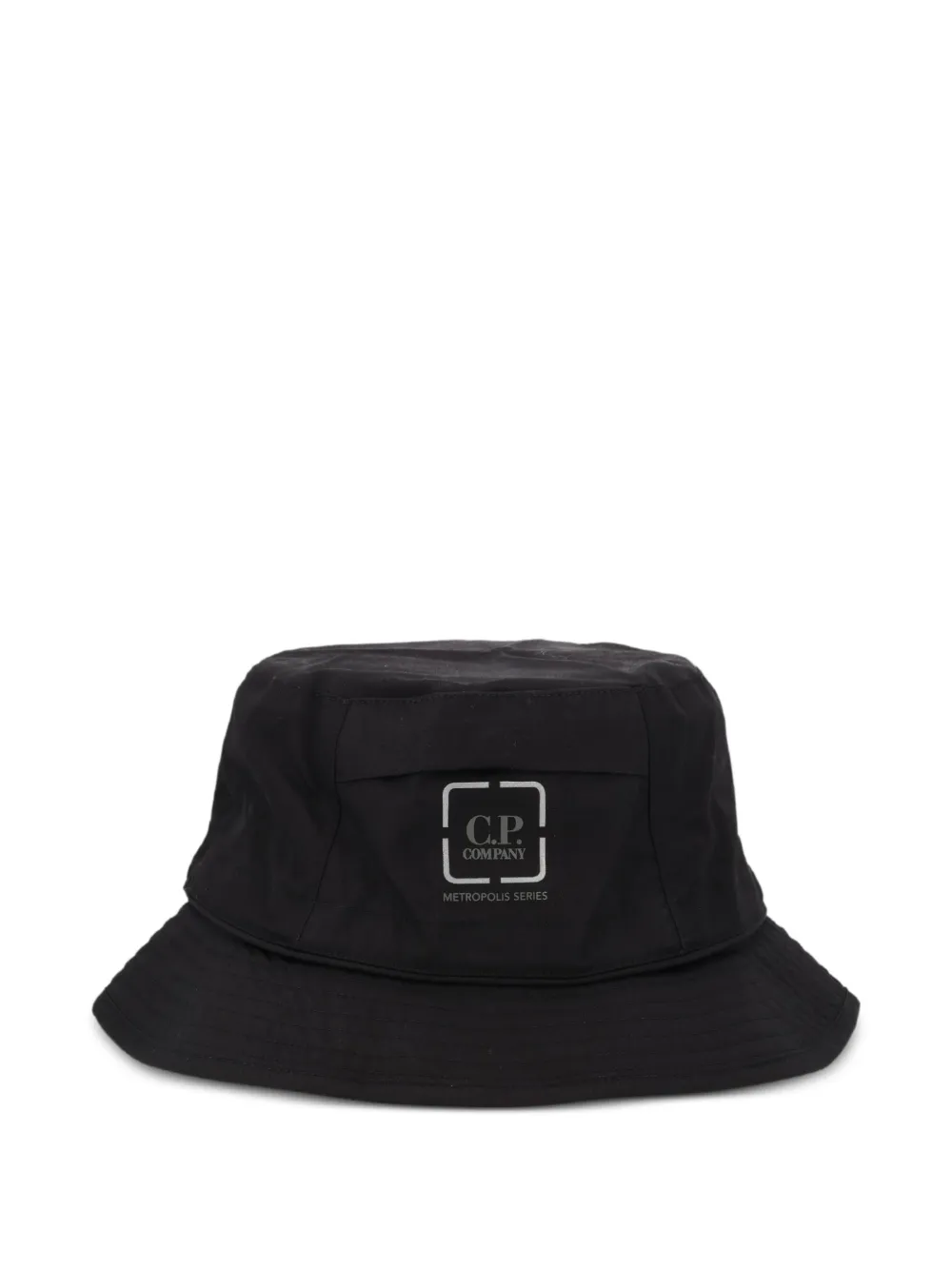 C.P. Company logo-print bucket hat - Nero