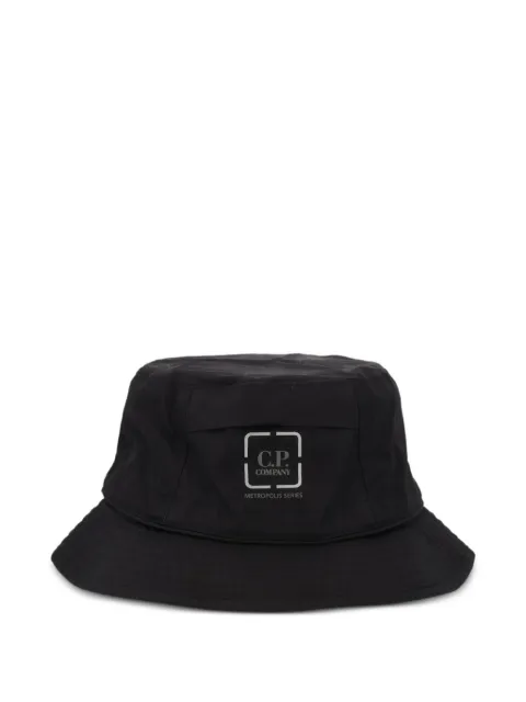 C.P. Company logo-print bucket hat
