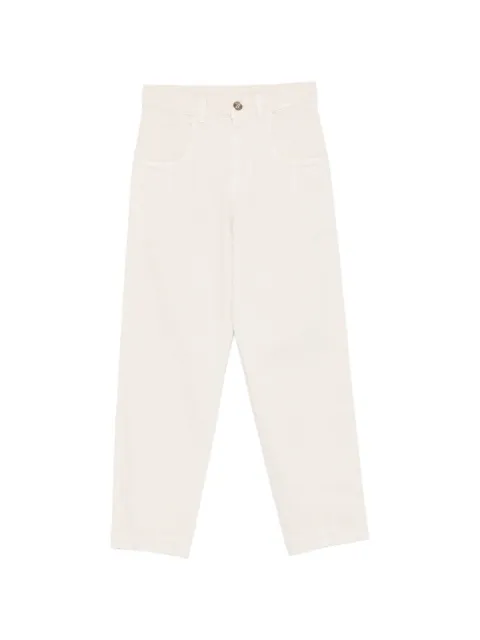 Eleventy belt-loop trousers