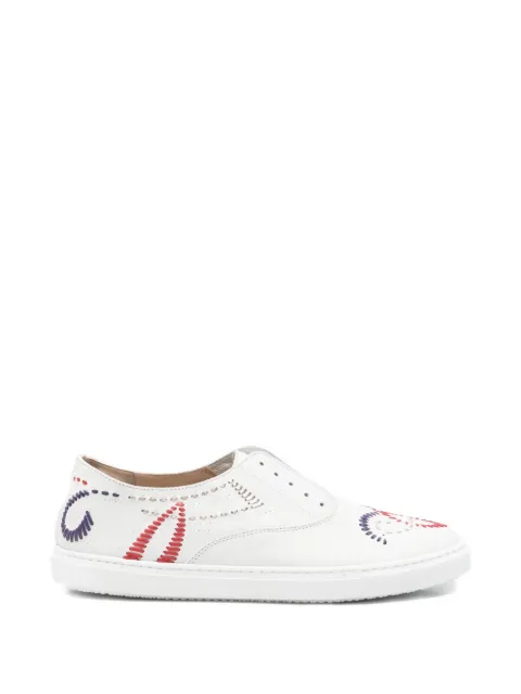Fratelli Rossetti embroidery slip-on sneakers