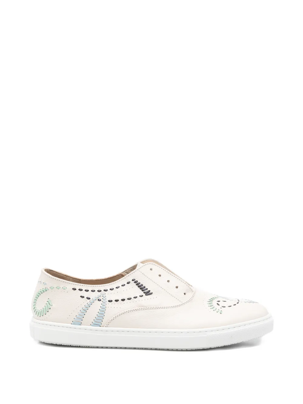 Fratelli Rossetti Slip-on sneakers met ronde neus Beige