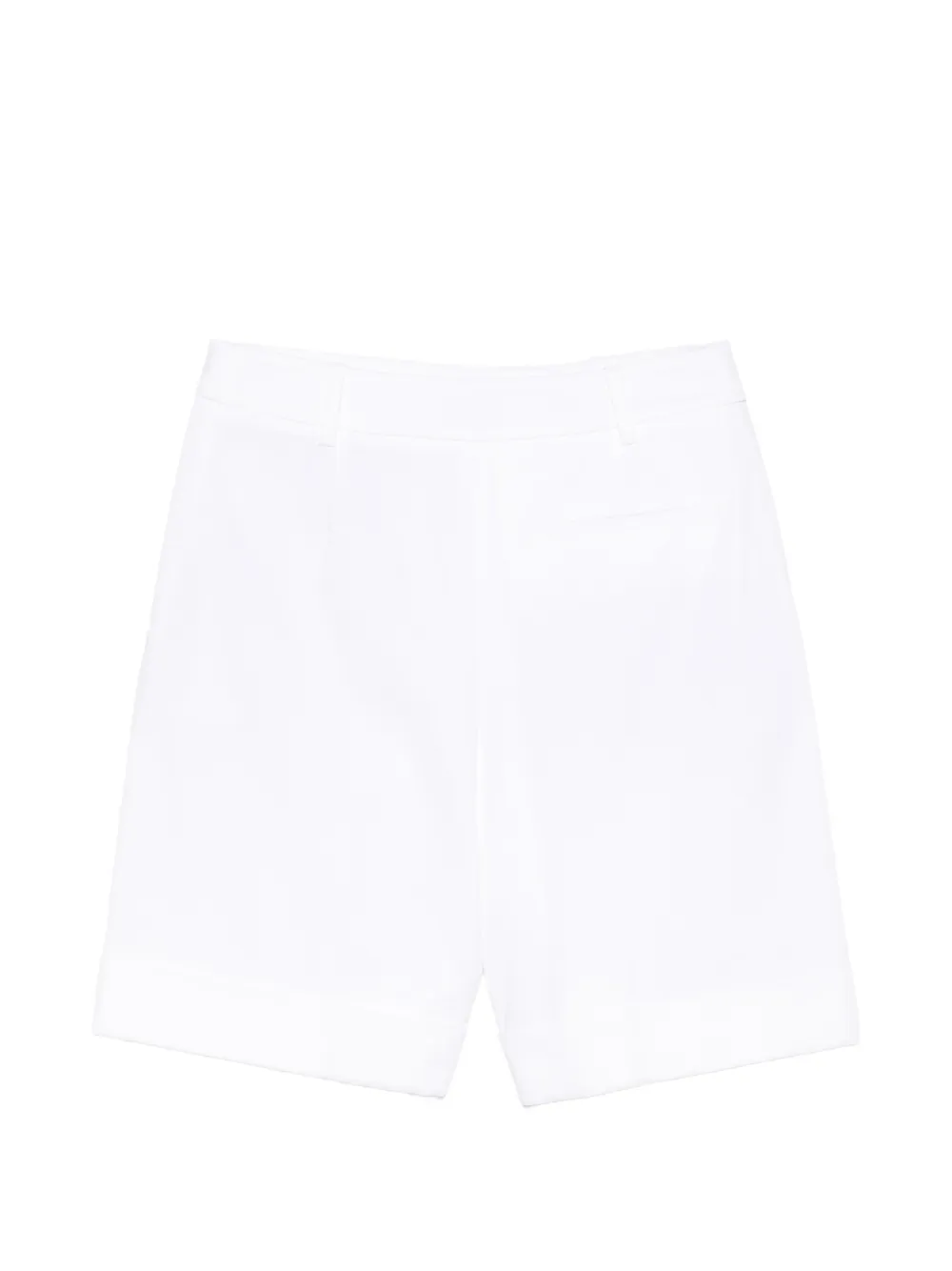 Eleventy Shorts met riemlussen Wit