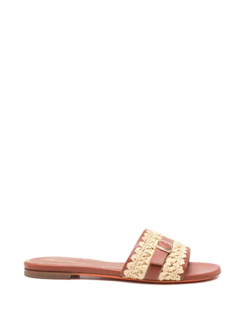 Santoni open-toe flat sandals