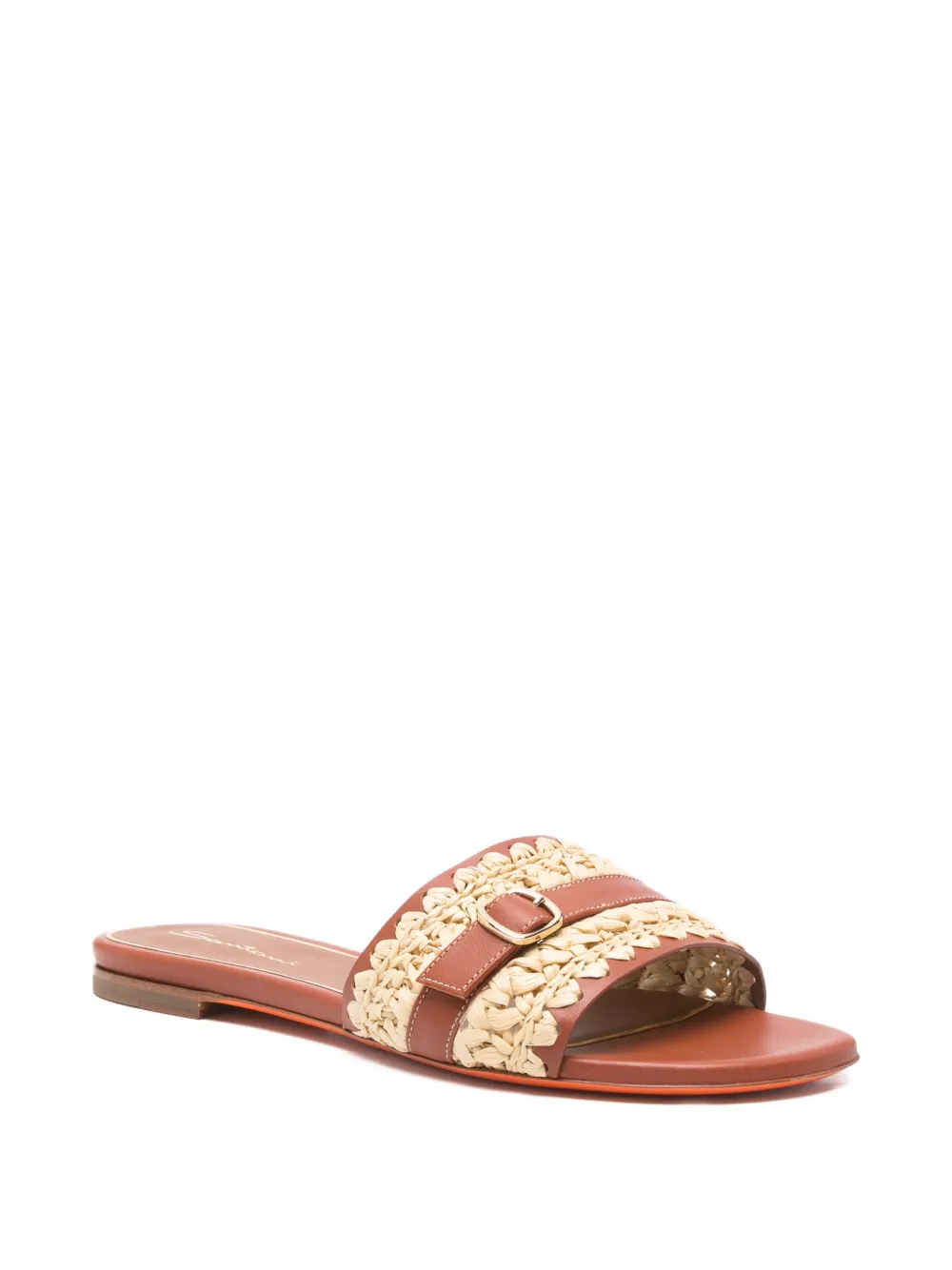 Santoni open-toe flat sandals Bruin