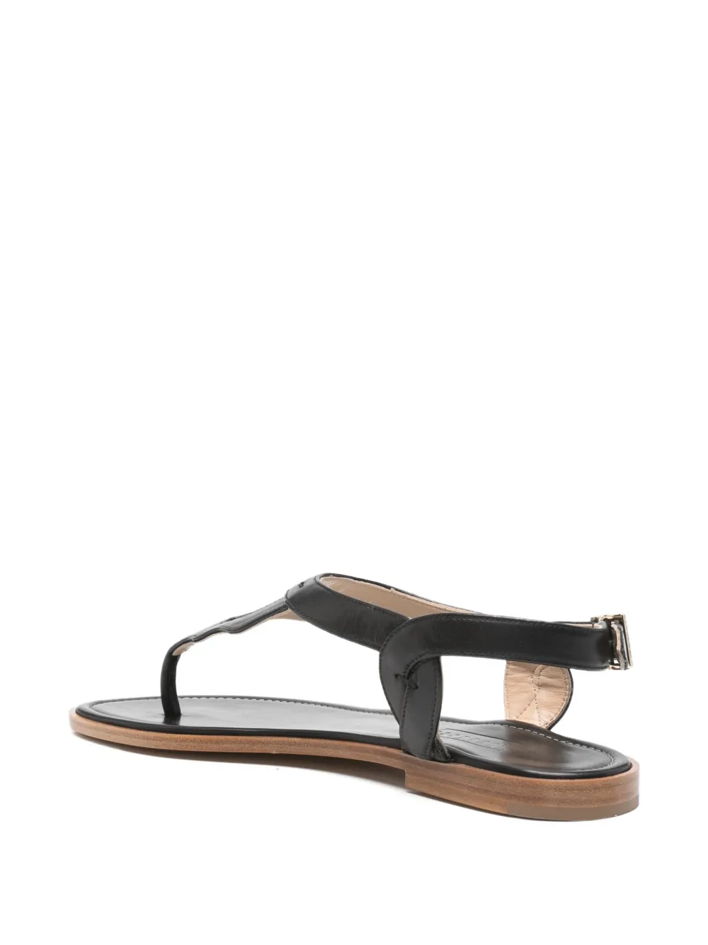 Fratelli Rossetti Platte sandalen met gespbandje Zwart