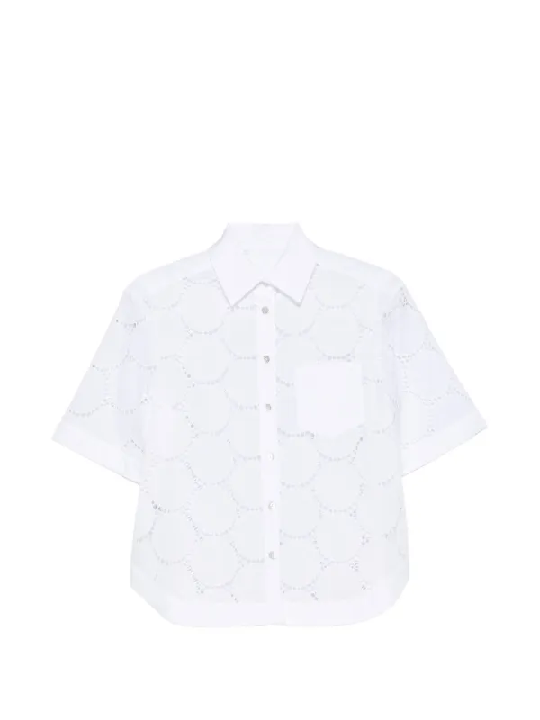 Barba Short-sleeves Shirt in White