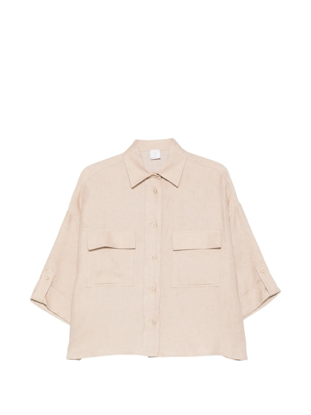 Eleventy flap-pocket shirt - Toni neutri