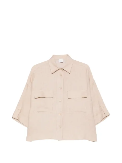 Eleventy flap-pocket shirt