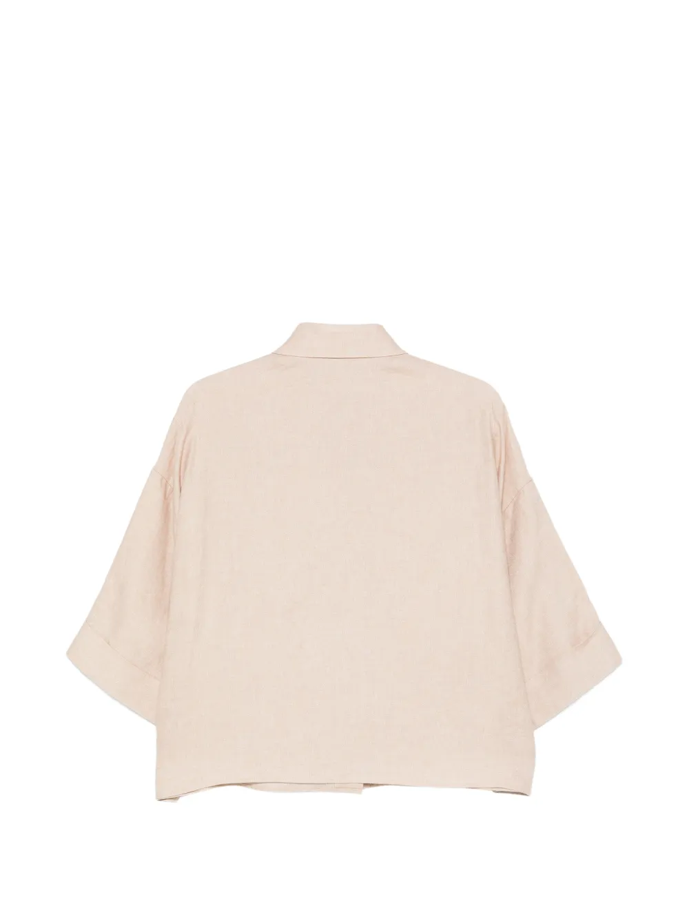 Eleventy Blouse met klepzak Beige