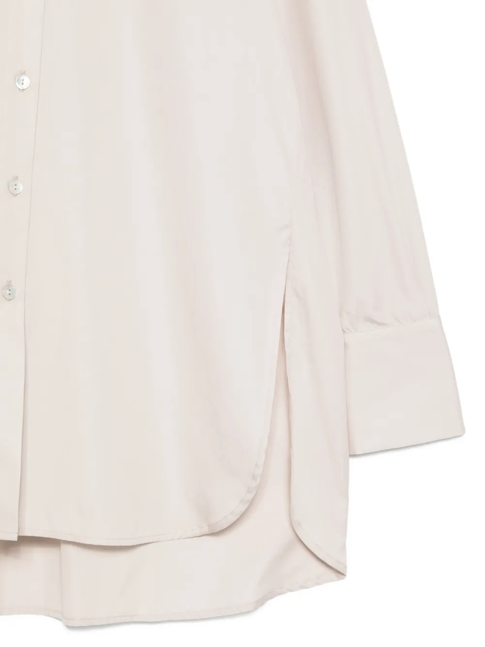 Barba Buttoned Shirt in Neutrals, view 3