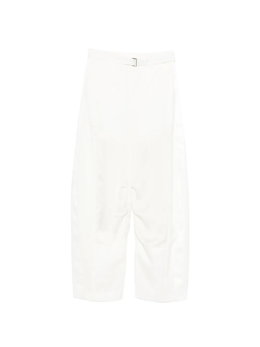 sacai belted trousers - Toni neutri