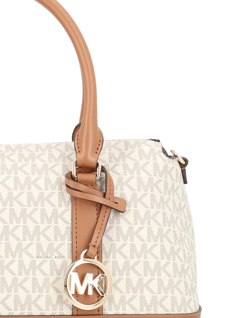 Michael Kors Andie medium shopper met kenmerkend logo Beige
