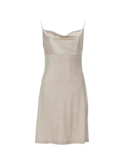 Versace Jeans Couture spaghetti straps mini dress