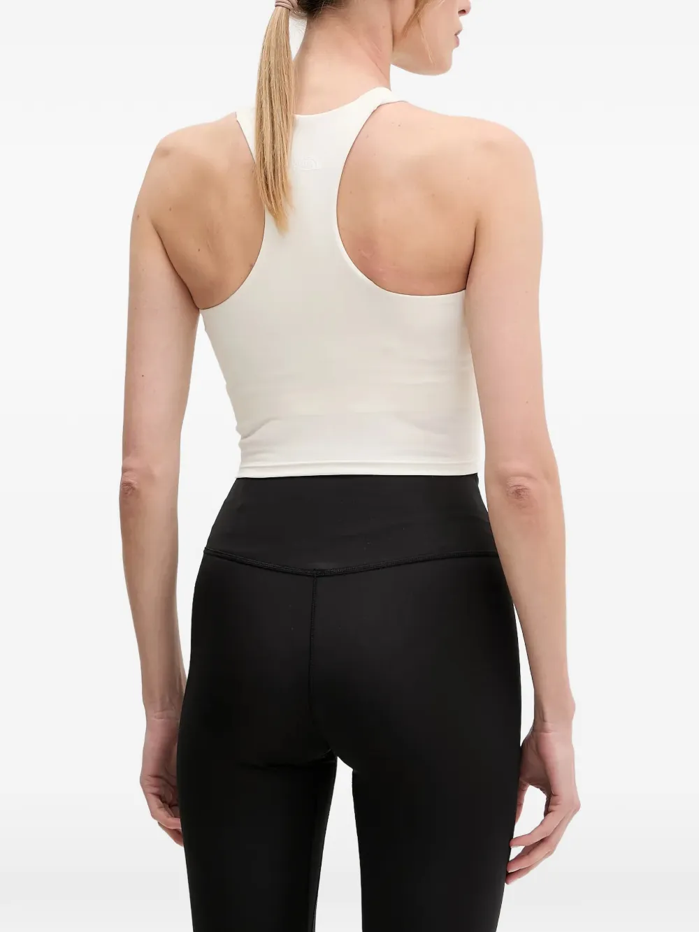 The North Face Refina Longline halterneck sports bra Beige