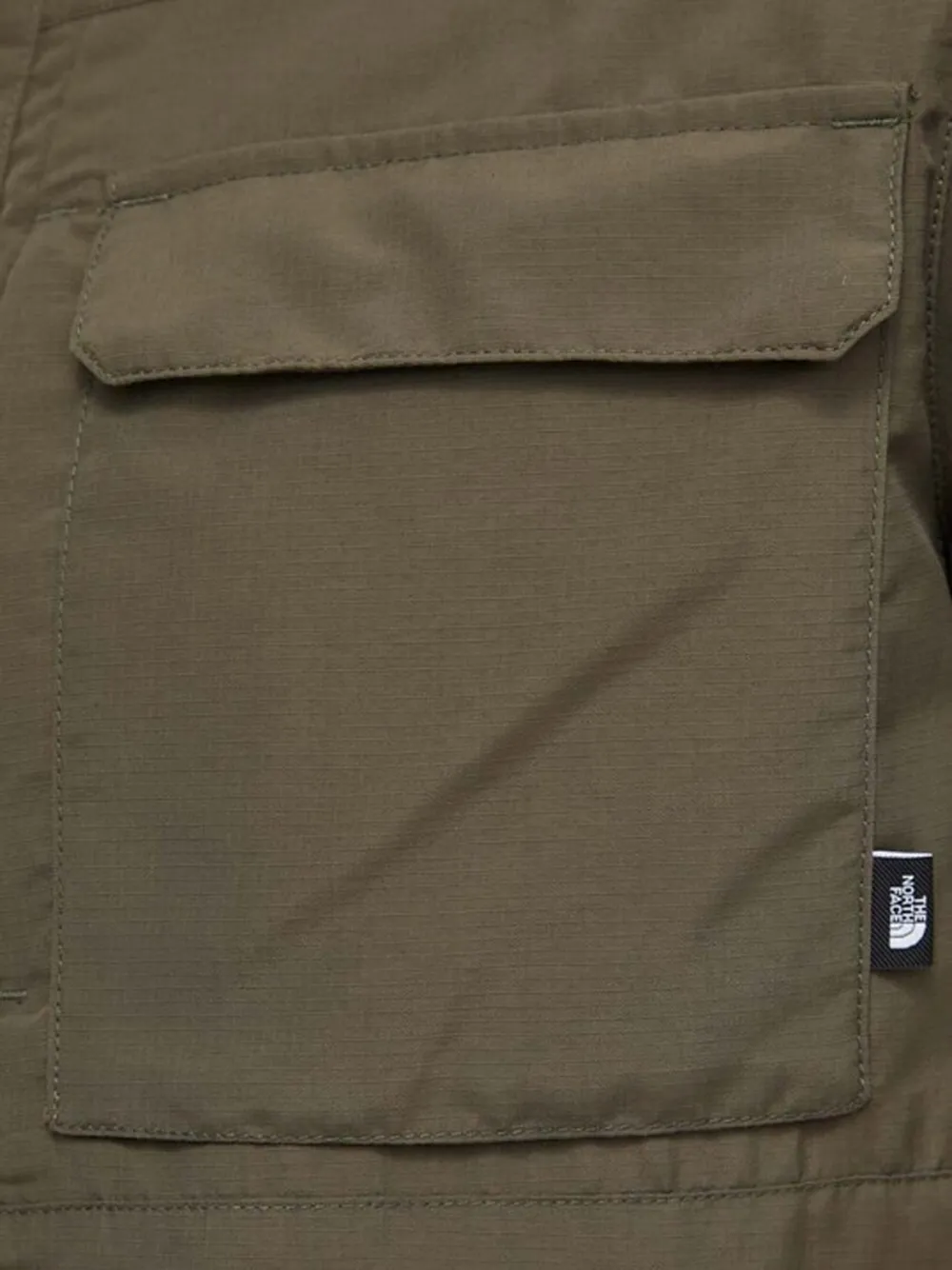 The North Face Overhemd met zak met knopen Groen