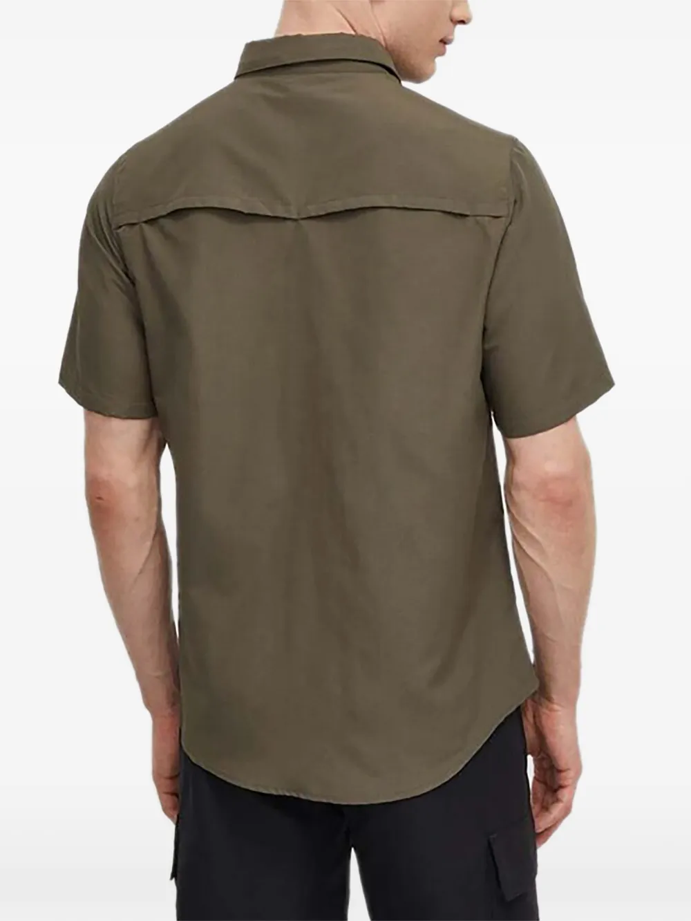 The North Face Overhemd met zak met knopen Groen